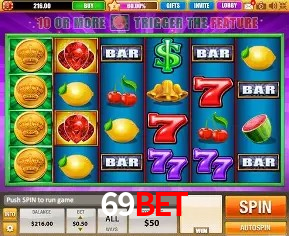Interface do App 69bet
